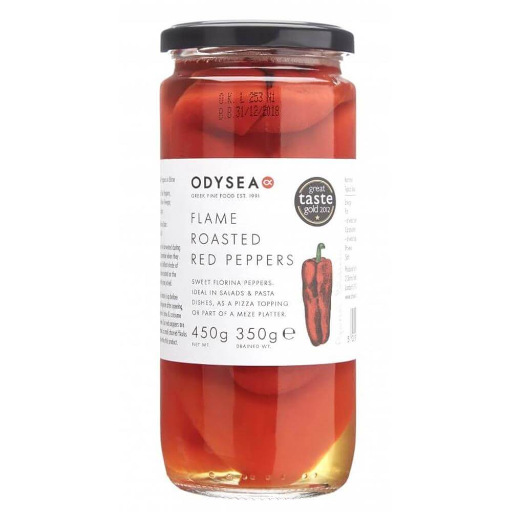 Odysea Flame Roasted Red Pepper 450G